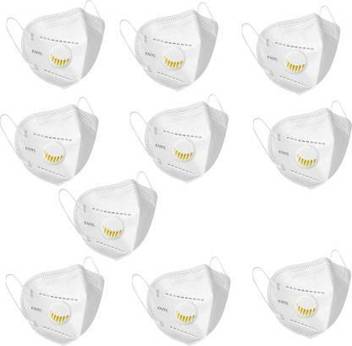Mossmoor N95 10 Pic Mask 10n Anti Pollution Surgical Breathable Exhalation Valve Respirator Filter N95 Face Mask 10 Combo N95 Mask White Free Size Pack Of 10 Price In India Buy,Anime Twins Star Exorcist