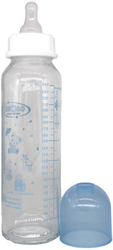 camera glass feeding bottle 240ml