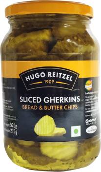 Hugo Reitzel Sliced Gherkins Bread And Butter Chips Gherkin Pickle Price In India Buy Hugo Reitzel Sliced Gherkins Bread And Butter Chips Gherkin Pickle Online At Flipkart Com