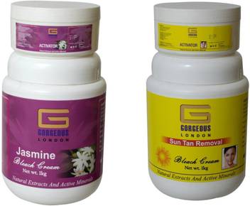 Gorgeous London Jasmine Bleach Cream With Sun Tan Removal Bleach Cream Price In India Buy Gorgeous London Jasmine Bleach Cream With Sun Tan Removal Bleach Cream Online In India Reviews Ratings