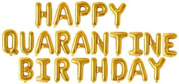Flipkart Com Stylin Solid Happy Quarantine Birthday Name Decoration Letter Foil Balloon Letter Balloon Letter Balloon