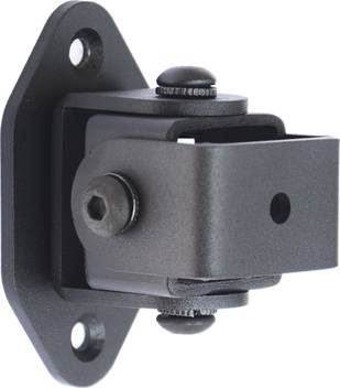 Safwe Sm032 Speaker Wall Mount Stand Bracket 2 Nos For 5 Mm 6 35mm Inch Thread Hole Speakers Universal Type Black Speaker Mount Price In India Buy