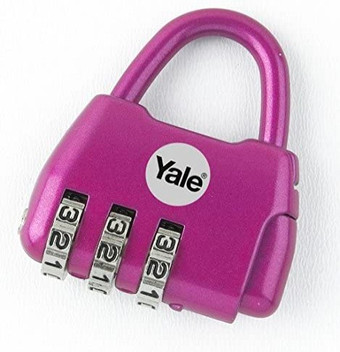 combination travel padlock