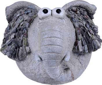 Sharpex Elephant Shape Garden Animal Statue Lawn Yard Art Sculpture Decorations Indoor Outdoor Art Lawn Ornaments Garden Gnome Sculpture For Patio Yard Or Lawn Stone Garden Gnome Price In India