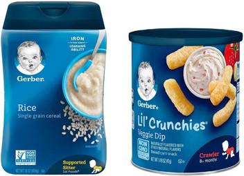 gerber baby food rice