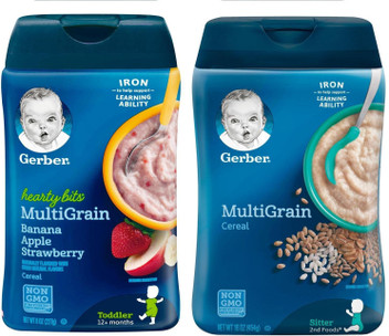 gerber strawberry banana cereal