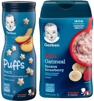 gerber banana cereal