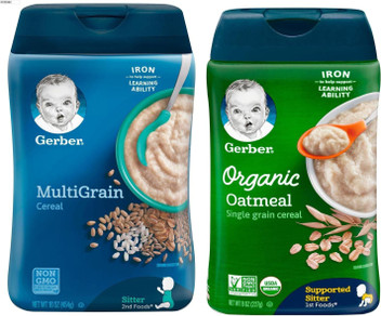 gerber multigrain oatmeal