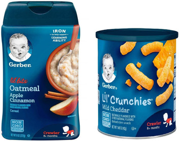 gerber apple cinnamon oatmeal