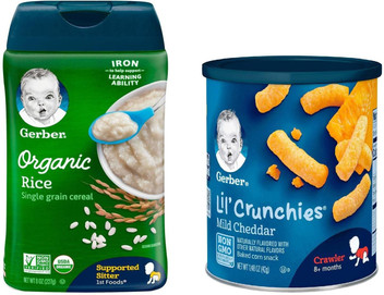 gerber organic rice cereal