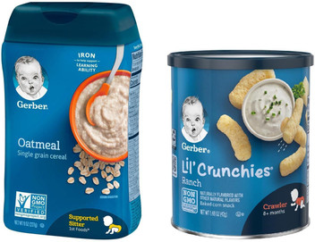 gerber oatmeal cereal