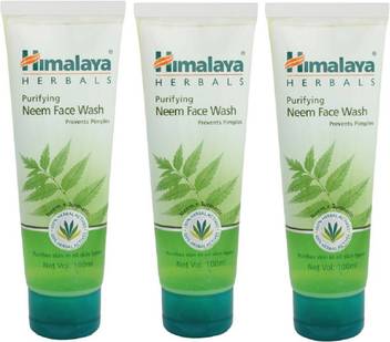 Himalaya Neem Facewash Pack Of 3 Face Wash Price In India Buy Himalaya Neem Facewash Pack Of 3 Face Wash Online In India Reviews Ratings Features Flipkart Com