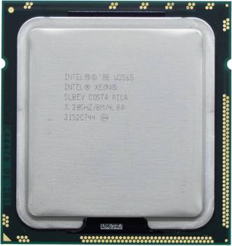 Intel Lga 1366 Quad Core W3565 3 2 Ghz Lga 1366 Socket 4 Cores Server Processor Intel Flipkart Com