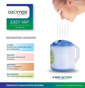 Ozomax Easy Vaporizer Price In India Buy Ozomax Easy Vaporizer Online At Flipkart Com Online shopping site in india for home furnishing with cash on delivery. ozomax easy vaporizer