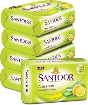 Santoor Aloe Fresh Soap Price In India Buy Santoor Aloe Fresh Soap Online In India Reviews Ratings Features Flipkart Com