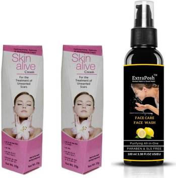 Extraposh Lemon Face Wash Skin Alive Scar Clear Cream Price In India Buy Extraposh Lemon Face Wash Skin Alive Scar Clear Cream Online At Flipkart Com The cream gets absorbed quickly into the skin with its fast absorbing formula and works effectively.