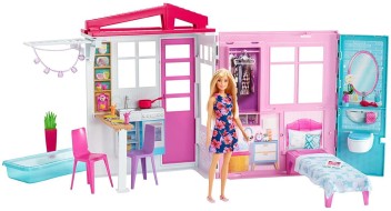 Mattel Barbie Doll House Playset 