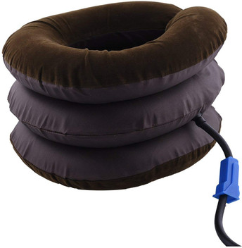 inflatable neck support collar