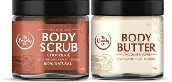 The Beauty Co Body Polishing Kit Body Scrub Body Butter Made In India Price In India Buy The Beauty Co Body Polishing Kit Body Scrub Body Butter It reduces cellulite and caffeine in coffee tones the skin. flipkart
