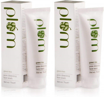 plum green tea face wash