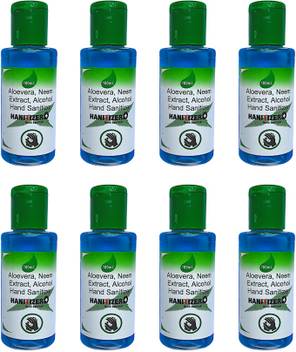 Hanitizer Aloevera Neem Extract Alcohol Pack Of 8 Hand Sanitizer Pump Dispenser Price In India Buy Hanitizer Aloevera Neem Extract Alcohol Pack Of 8 Hand Sanitizer Pump Dispenser Online
