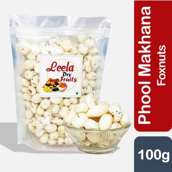 Leela Phool Makhana Foxnuts Free Delivery Premium Big Size Lotus Seeds Pop Gorgan Nut Puffed Kernel Dried Fox Nut Price In India Buy Leela Phool Makhana Foxnuts Free Delivery Premium Big Size India's biggest online store for mobiles, fashion (clothes/shoes), electronics, home appliances flipkart houses everything you can possibly imagine, from trending electronics like laptops, tablets. leela phool makhana foxnuts free