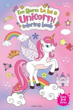 I Am Born To Be A Unicorn Coloring Book Giant Book Series Jumbo Sized Colouring Book For Children By Miss Chief Buy I Am Born To Be A Unicorn Unicorn coloring page by tablynn on deviantart.