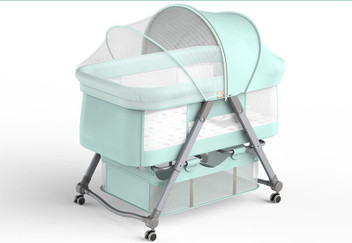 baby crib with rocker
