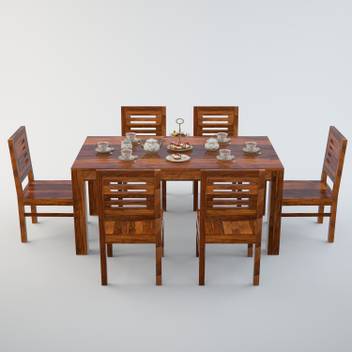Allie Wood Sheesham Wood Solid Wood 6 Seater Dining Set Price In India Buy Allie Wood Sheesham Wood Solid Wood 6 Seater Dining Set Online At Flipkart Com