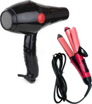 price of hair dryer and straightener set