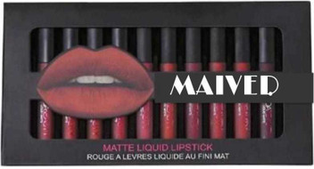 liquid lipstick set of 12