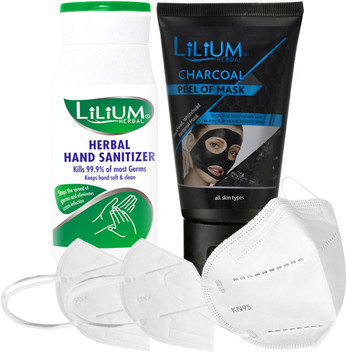 lilium charcoal face wash