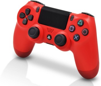ps4 wireless controller red