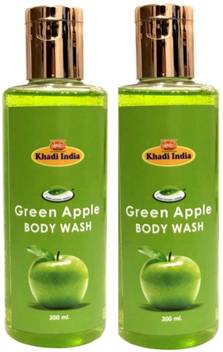 Khadi Green Apple Nourishing Body Wash Pack Of 2 Buy Khadi Green Apple Nourishing Body Wash Pack Of 2 At Low Price In India Flipkart Com