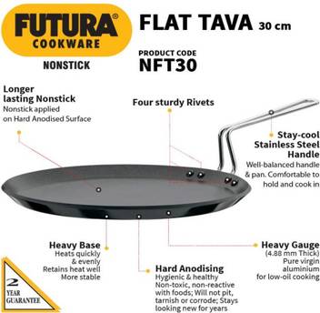 Hawkins Futura Tawa 30 Cm Diameter Price In India Buy Hawkins Futura Tawa 30 Cm Diameter Online At Flipkart Com
