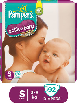pampers active small