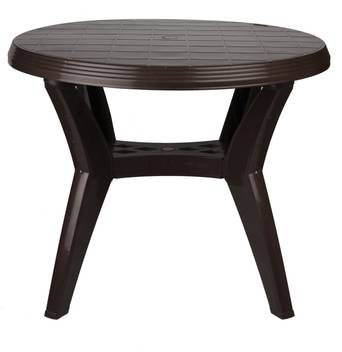 National Party Round Roma Plastic Dining Table Matt Brown Plastic 4 Seater Dining Table Price In India Buy National Party Round Roma Plastic Dining Table Matt Brown Plastic 4 Seater Dining Table Online