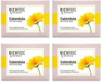 Richfeel Calendula Anti Acne Soap 75 G Pack Of 4 4 X 75 G Price In India Buy Richfeel Calendula Anti Acne Soap 75 G Pack Of 4 4 X 75 Richfeel calendula acne soap (75 gms x 3) (pack of 3). flipkart