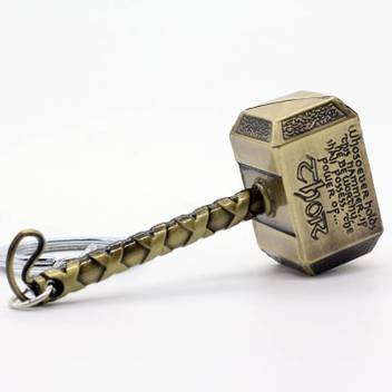 Mk Thor Hammer Marvel Avengers Superhero Gold Metal Ring Key Chain Price In India Buy Mk Thor Hammer Marvel Avengers Superhero Gold Metal Ring Key Chain Online At Flipkart Com