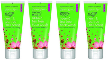 aroma magic neem and tea tree face wash 50ml