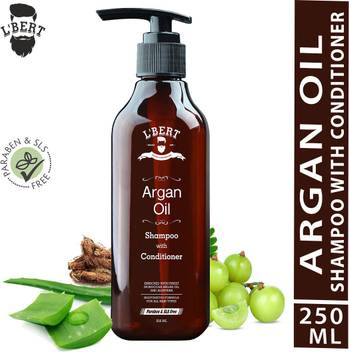 Lbert Moroccan Argan Oil Shampoo With Conditioner Vitamin Enriched Volumizing Treatment For Hair Loss Damage Thinning And Regrowth Gentle On Curly Color Treated Hair For Men Women Price