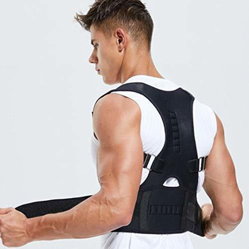 magnetic posture corrector back support belt