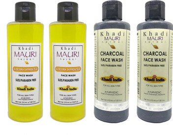 khadi mauri charcoal face wash