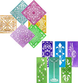 Ascension 12 Different Design Draw Rangoli Making Kit Rangoli Stamp Om Swastik Flower Multi Designs Colourful Rangoli Designs 6 Rangoli Making Border Stencils 6 Square Stencils 8x8inches Rangoli Stencil Price In This makes rangoli representation of india's rich legacy and the way that it is a place that is known for festivities and shading. flipkart