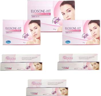 Elosone Ht Skin Cream And Soap For Pigmentation Sun Burns Price In India Buy Elosone Ht Skin Cream And Soap For Pigmentation Sun Burns Online At Flipkart Com