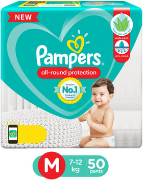 flipkart pampers m size