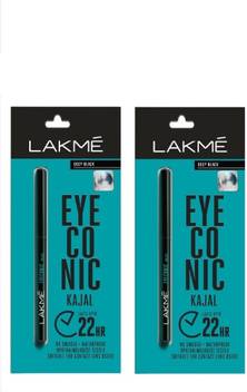 Btn Traders Lakme Eyeconic Kajal Pencil Set Of 2 Deep Black 0 35 G Price In India Buy Btn Traders Lakme Eyeconic Kajal Pencil Set Of 2 Deep Black 0 35 G Online Back to the old fashioned lakme kajal pencil. flipkart