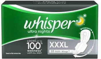 Whisper Ultra Nights Xxxl 10 Sanitary Pad Sanitary Pad Buy Women Hygiene Products Online In India Flipkart Com Best price on fresh fruits & vegetables, dairy & bakery, packaged food. flipkart