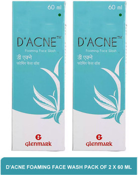 d acne foaming face wash