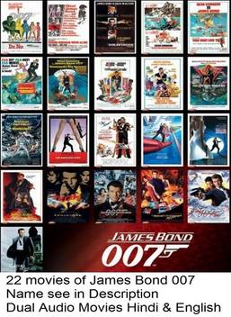 James Bond Series 22 Movies Pack Name See In Description In Hindi English Hd Print Wonder woman 1984 (2020) hindi dubbed. inr